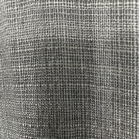 Eileen Fisher Shirt Womens Large Gray Button Front Tunic 3/4 Sleeve Linen - Picture 6 of 12